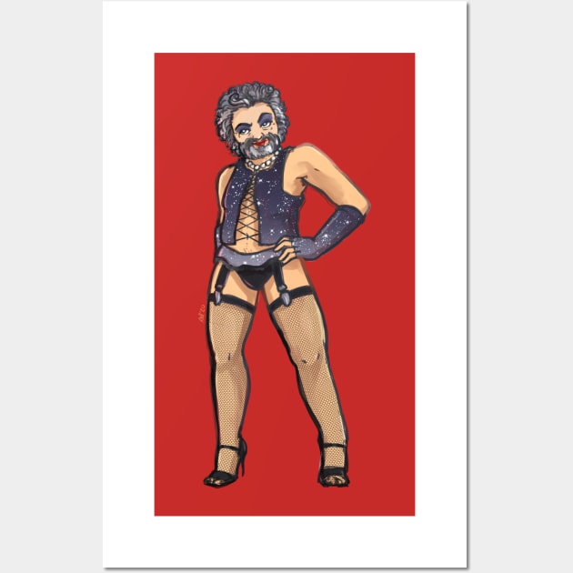 Dr. Frank-Sheen-Furter Wall Art by relemenopy